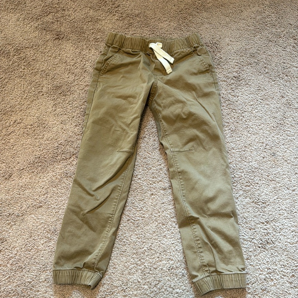 Khaki joggers